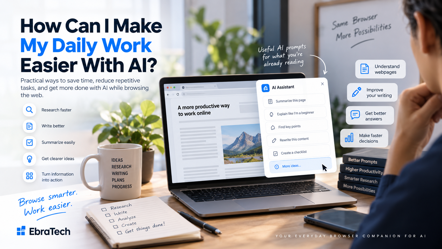 How Can I Make My Daily Work Easier With AI?