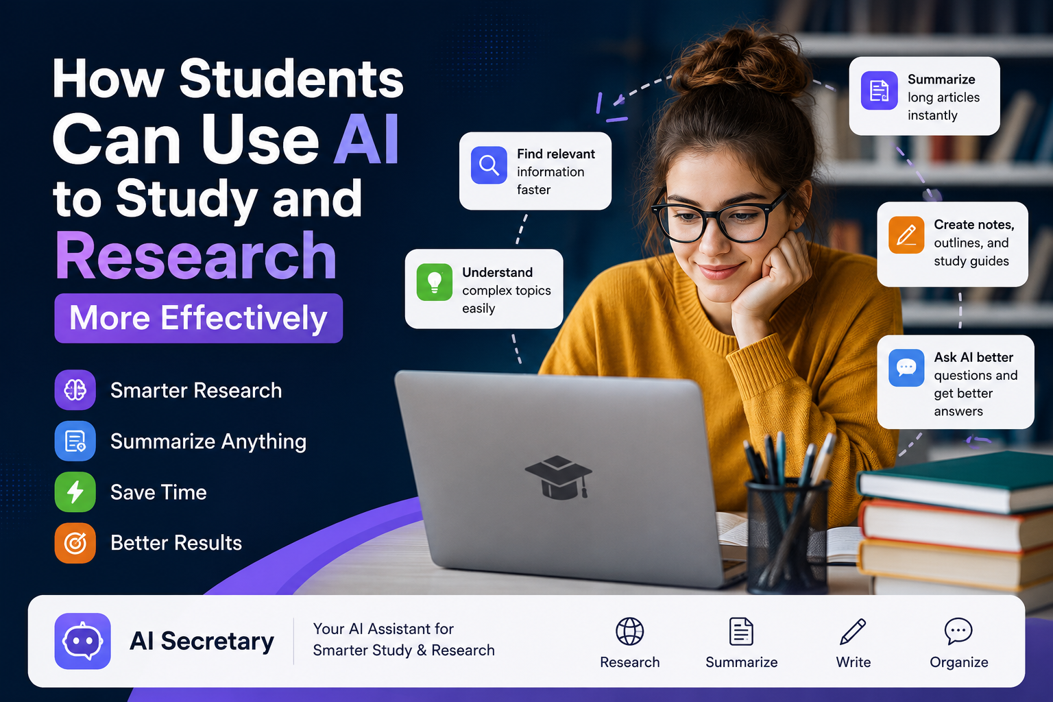 How Students Can Use AI to Study and Research More Effectively
